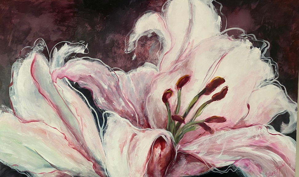 Painting Contemporary Flowers Online Course 3