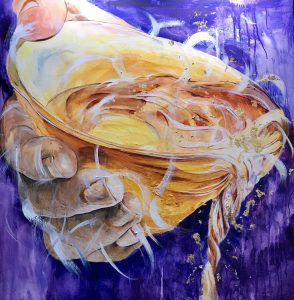 pour out your glory Lord, signsand wonders, supernatural, Grace Bailey painting, third session