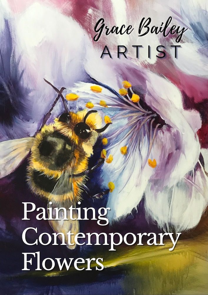 Painting Contemporary Flowers online course