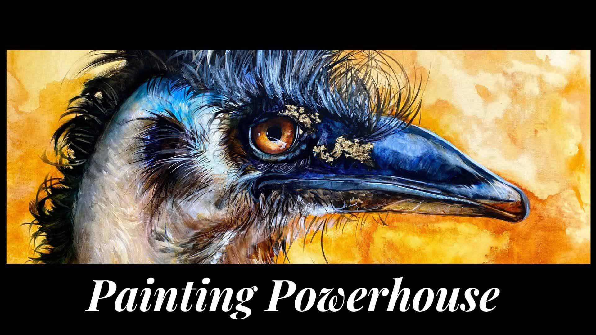 Online art course Painting Powerhouse online course