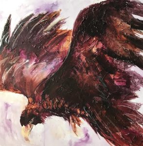 eagle, contemporary art, eagle painting