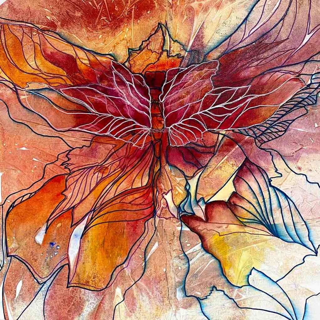 Prophetic art Butterfly 1. Abstract Paintings