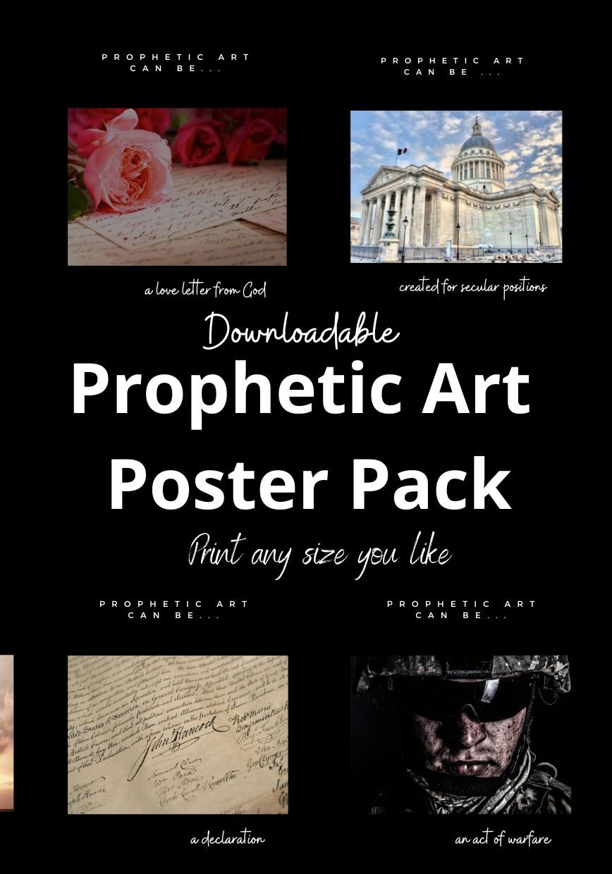 downloadable pack of 9 posters of prophetic art types