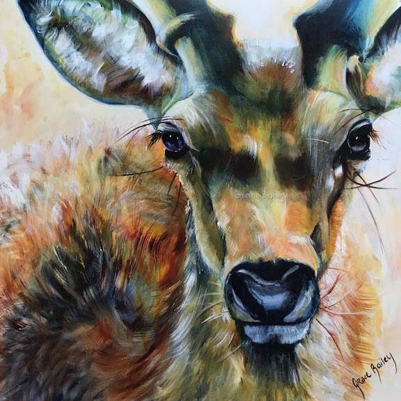 Prophetic art Gentleness(Deer)