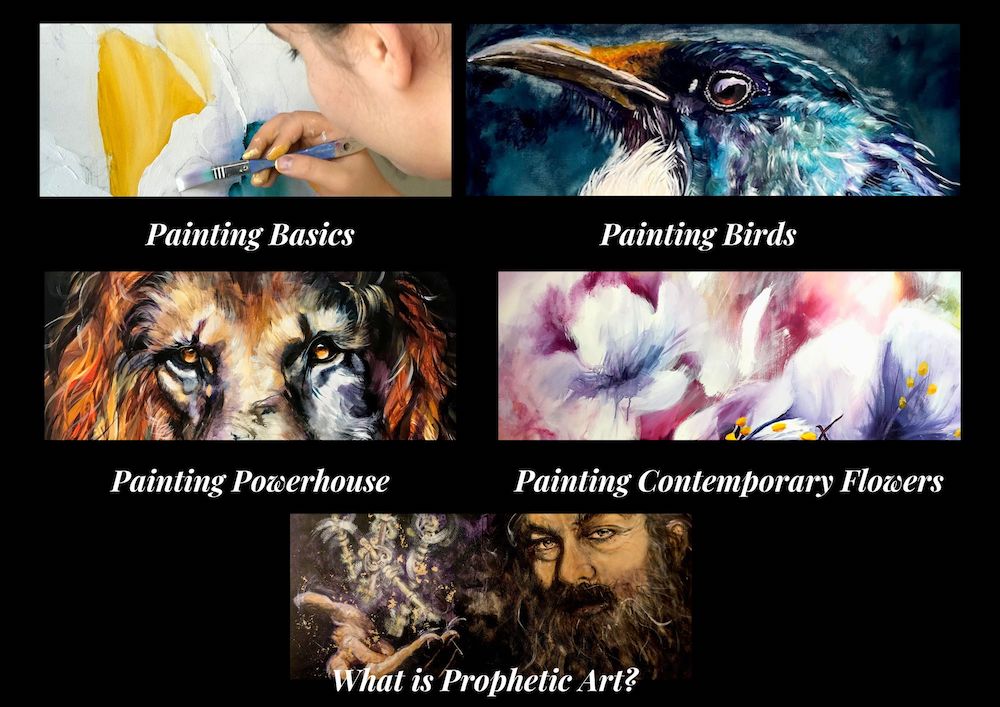 Online painting course by grace bailey