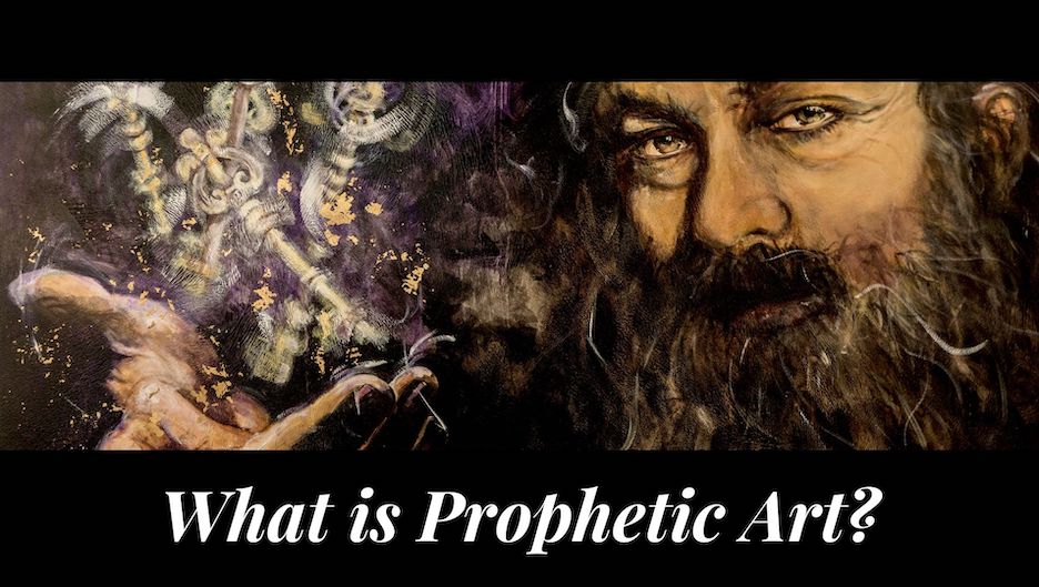What is Prophetic Art online course by Grace Bailey, teaching students to translate God-given visions into art and explore the supernatural through painting.